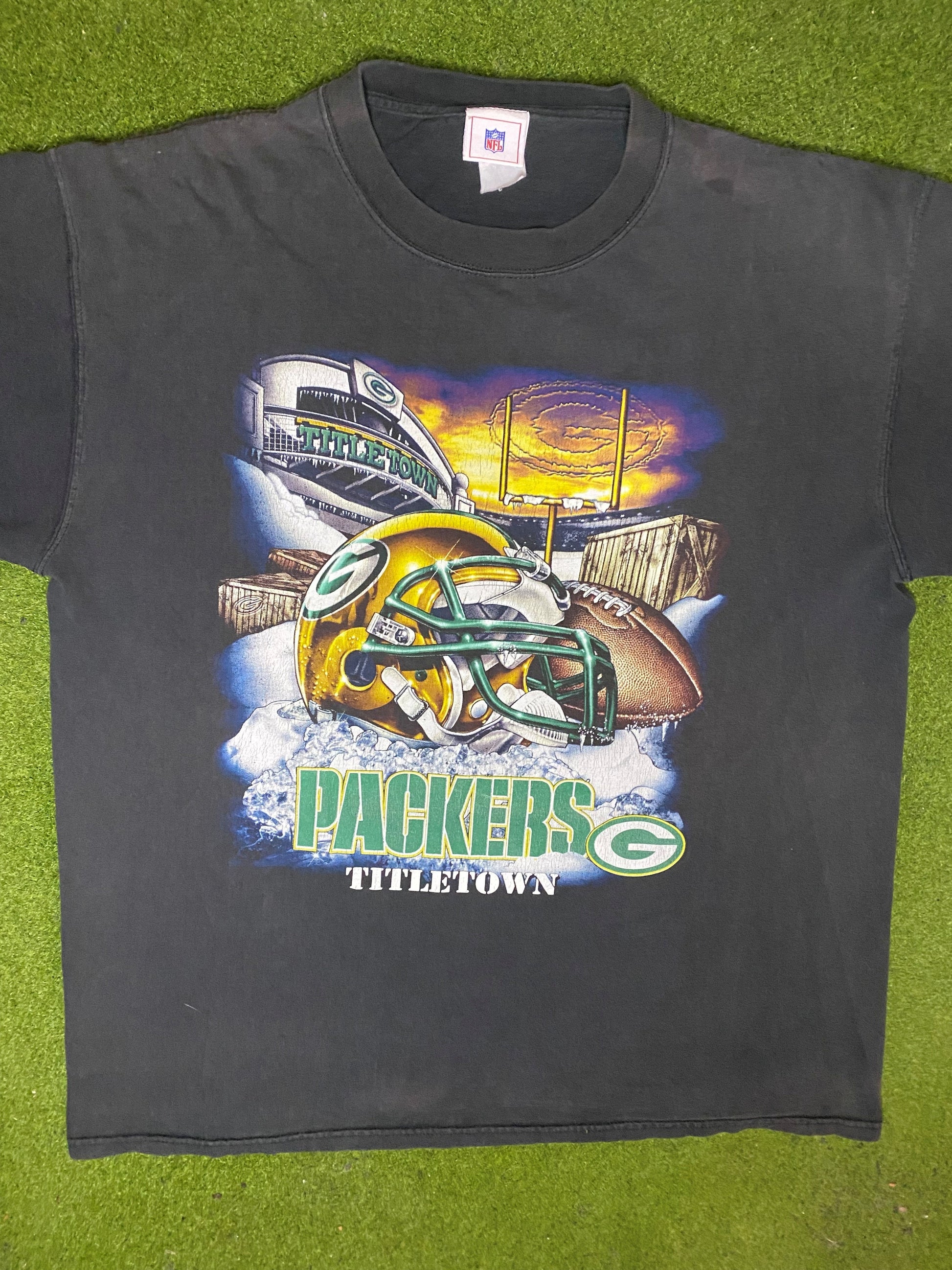 00s Green Bay Packers - Vintage NFL T-Shirt (2XL)