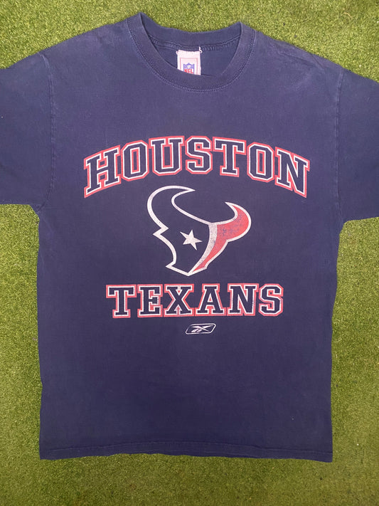00s Houston Texans - Vintage NFL T Shirt (Medium)