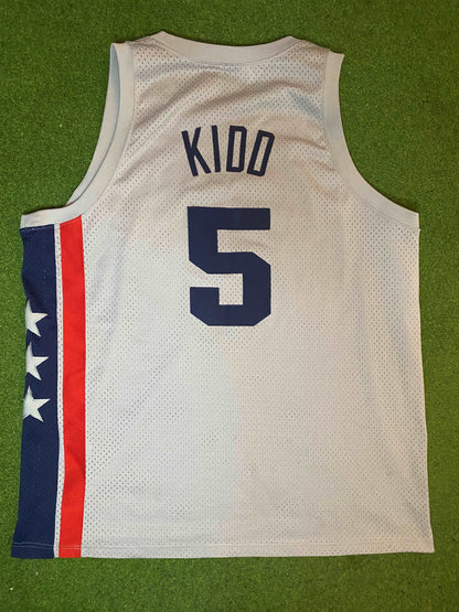 00s New Jersey Nets - Jason Kidd #5 - Nike - Vintage NBA Jersey (2XL)