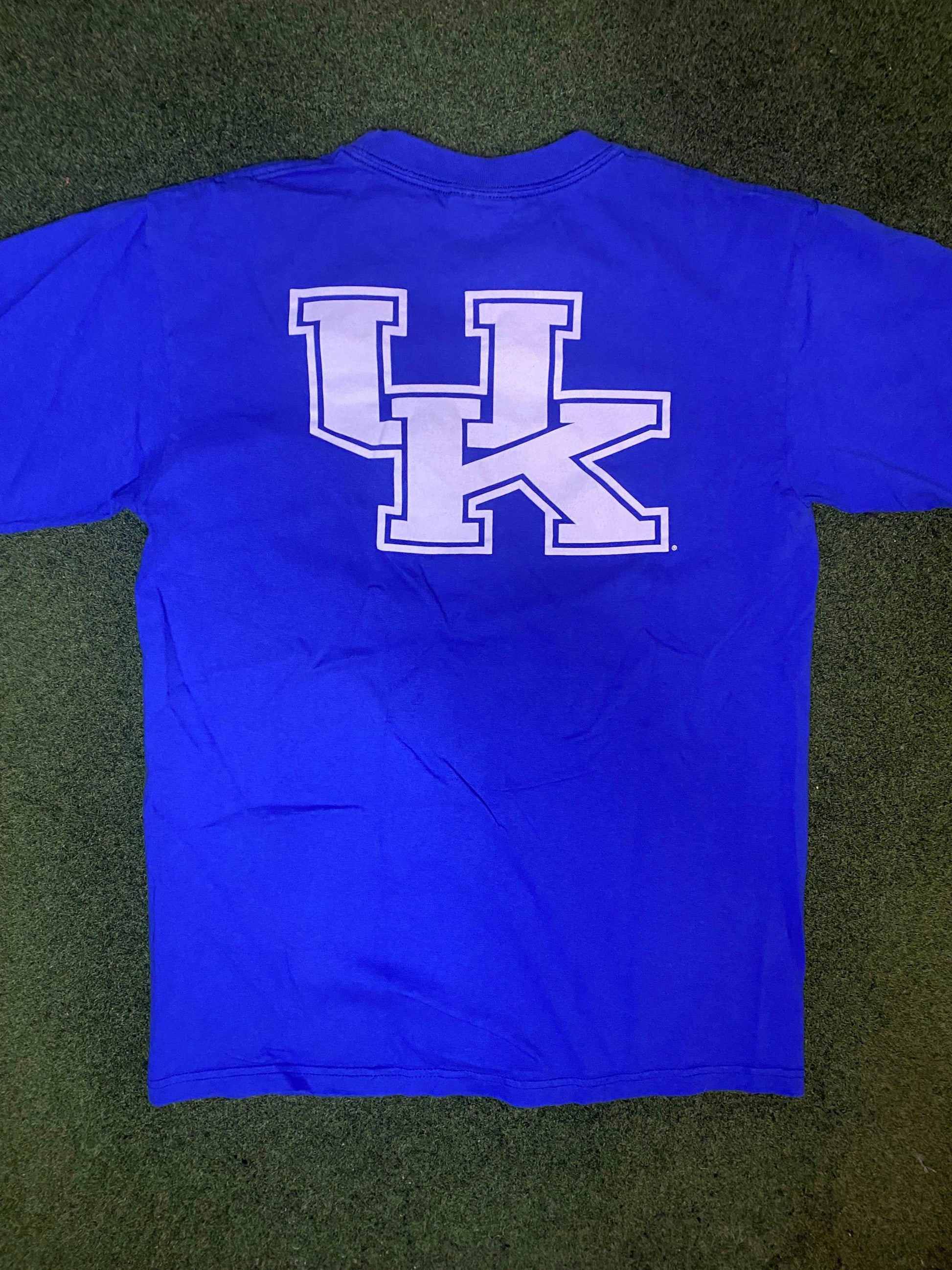 00s Kentucky Wildcats - Double Sided - Nike - Vintage College T-Shirt (Small)