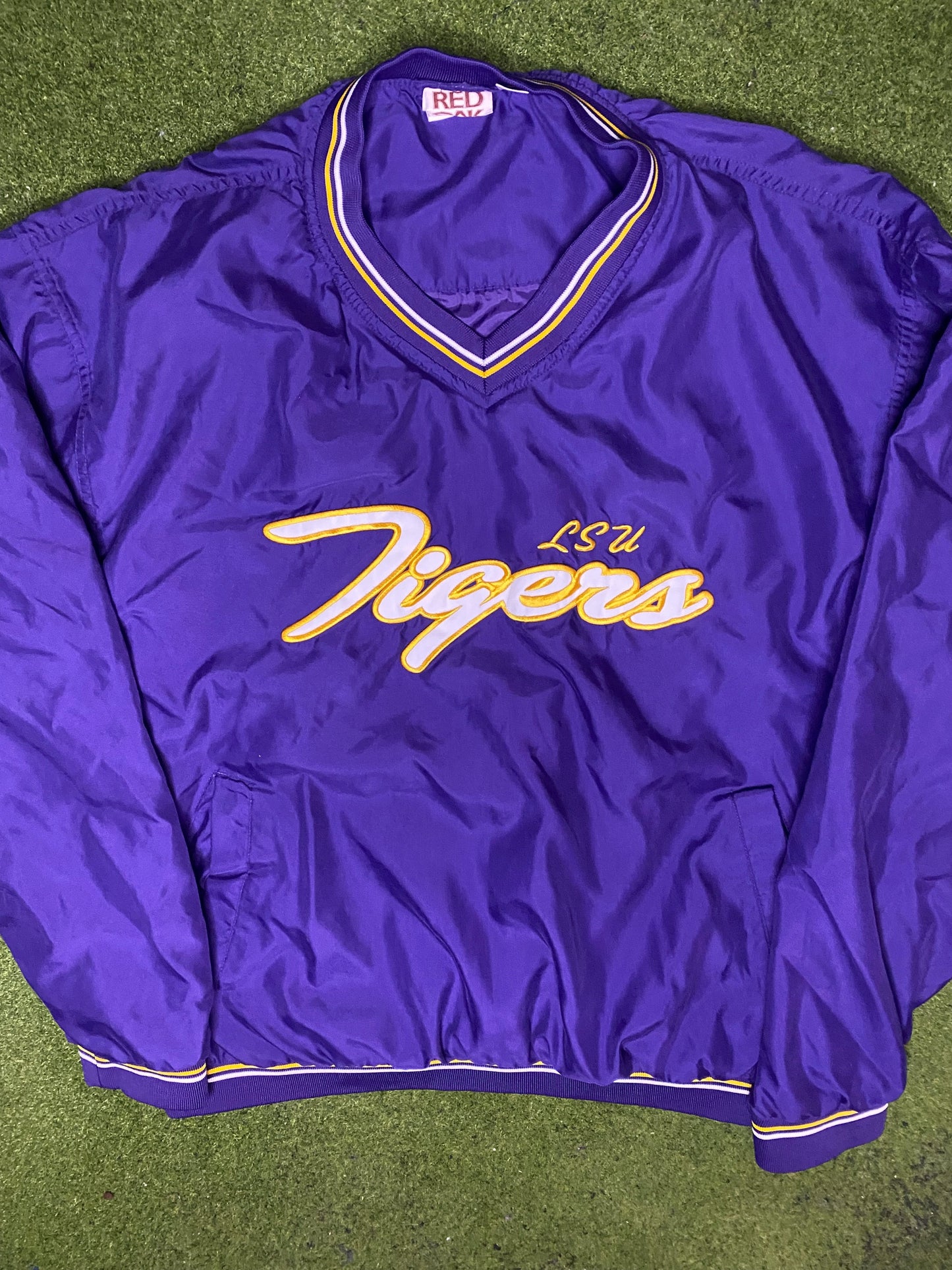 00s LSU Tigers - Vintage College Pullover (Large) - Gametime Vintage