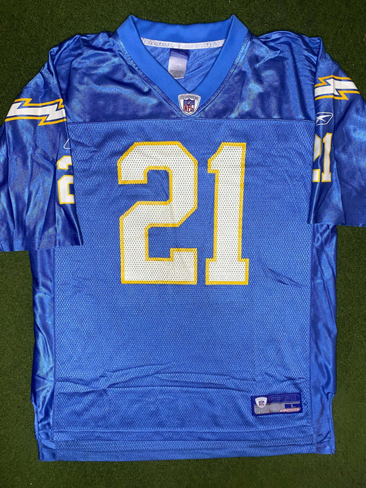 00s San Diego Chargers - Ladainian Tomlinson #21 - Reebok - Vintage NFL Jersey (Large) 