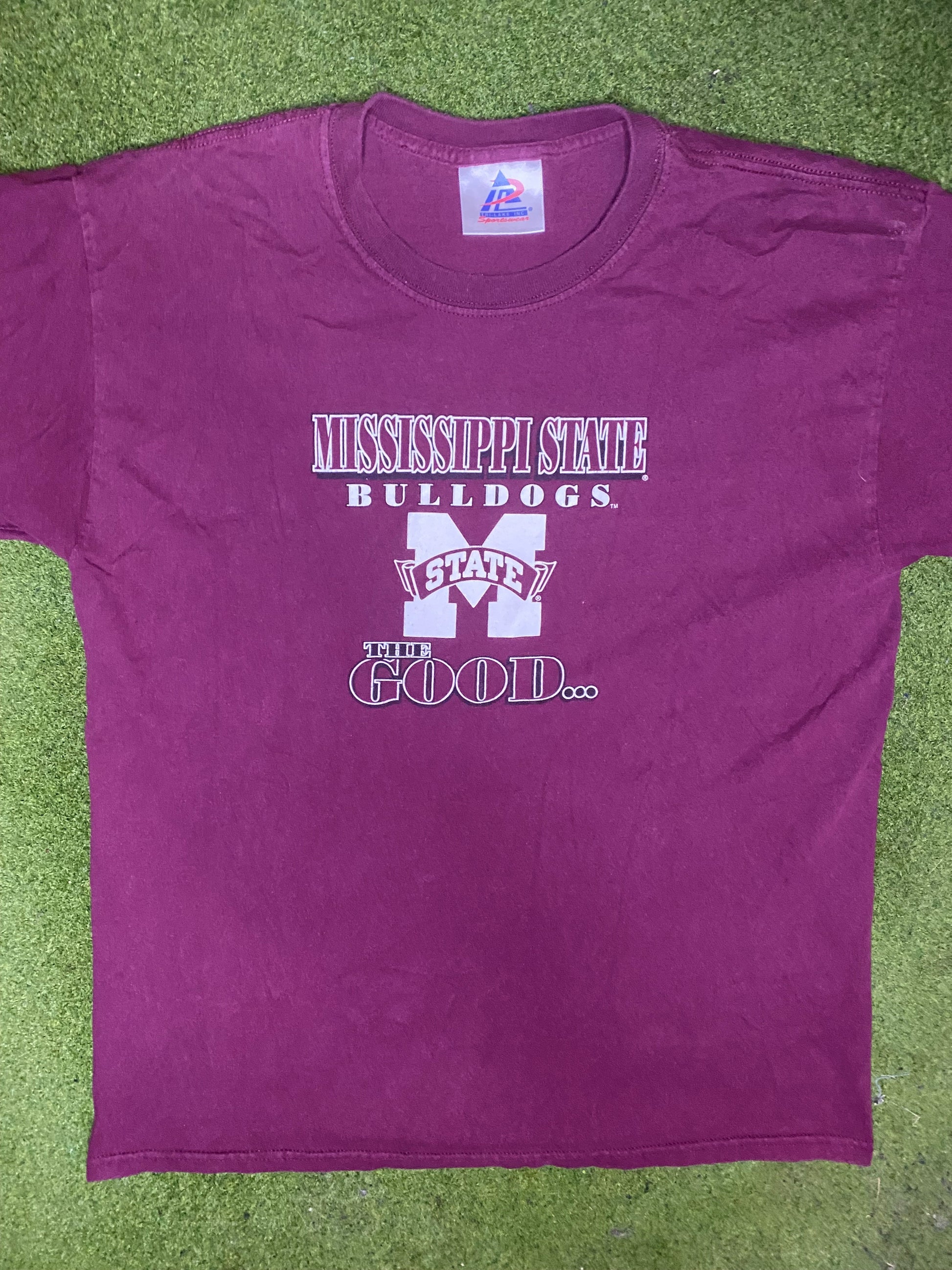 00s Mississippi State Bulldogs - The Good, The Bad, The Ugly - Vintage College T-Shirt (Large) 