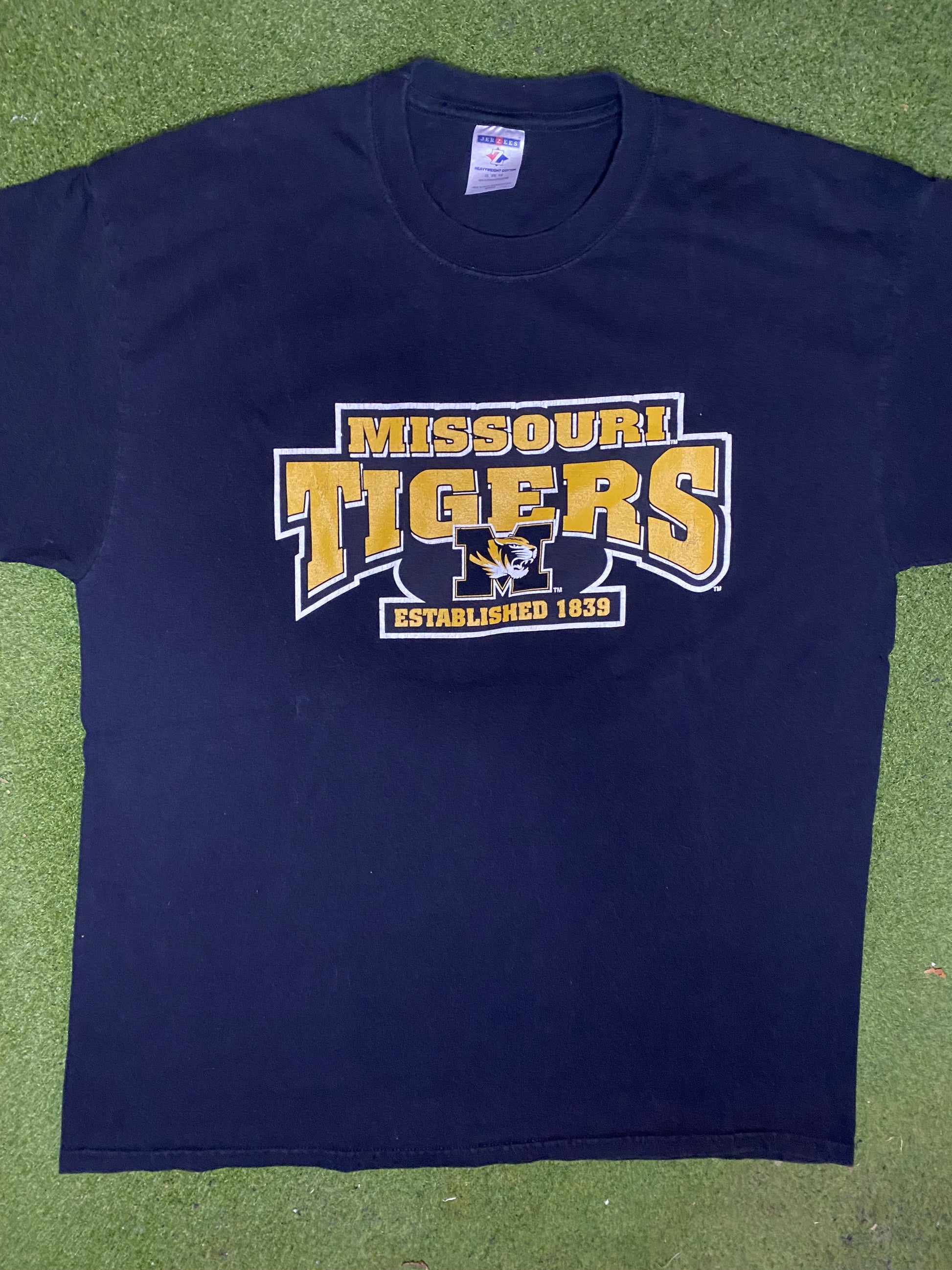 00s Missouri Tigers - Vintage College T-Shirt (XL) 