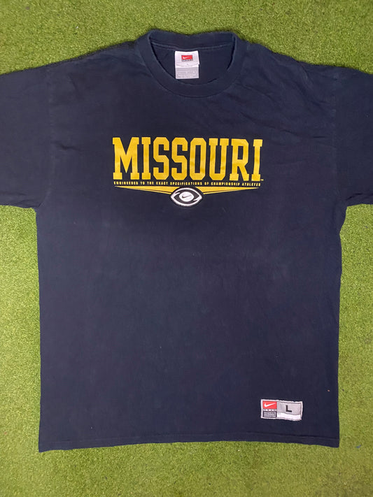 00s Missouri Tigers - Nike - Vintage College T-Shirt (Large)