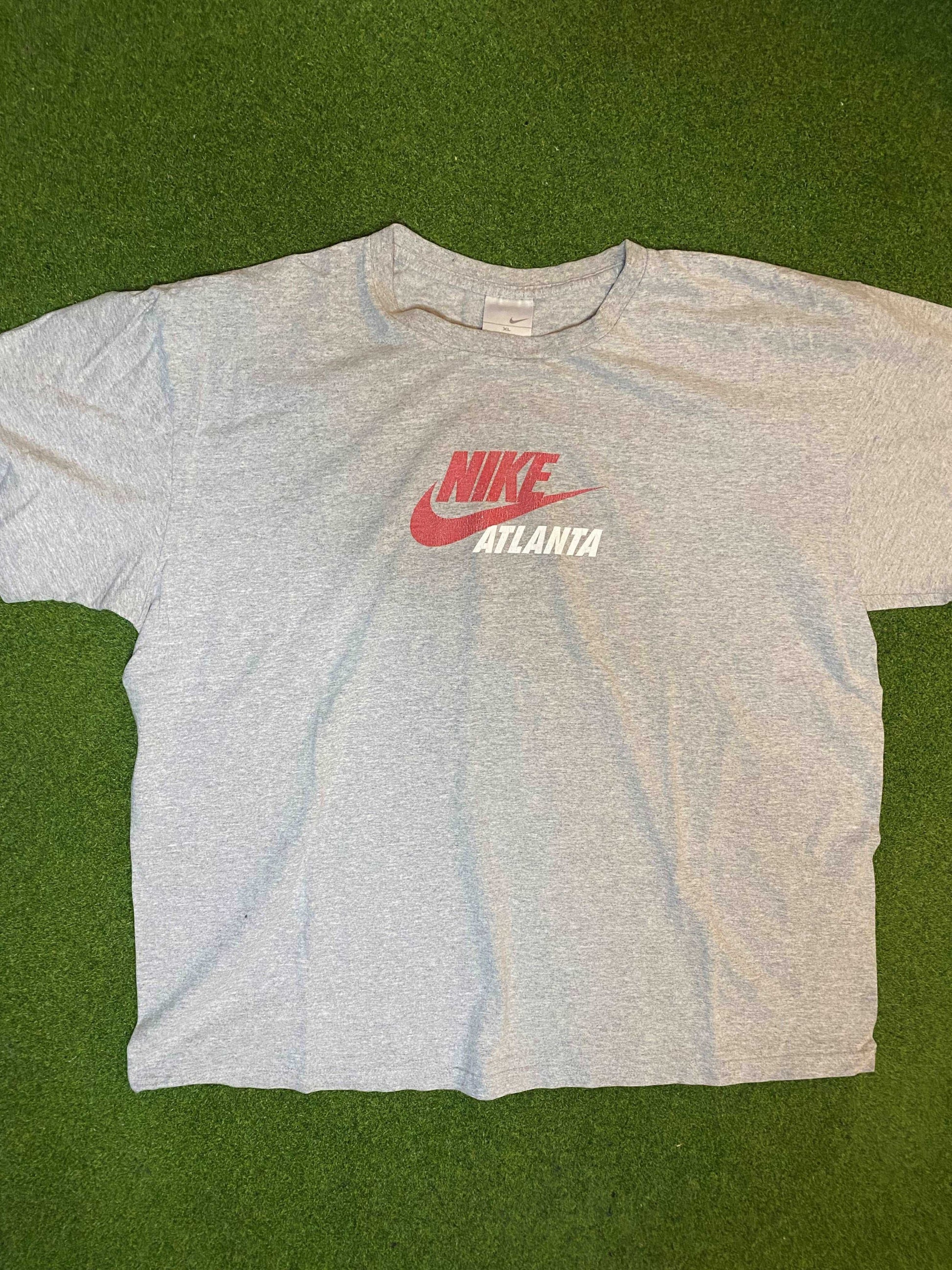 00s Nike Atlanta - Vintage Nike Tee Shirt (XL)