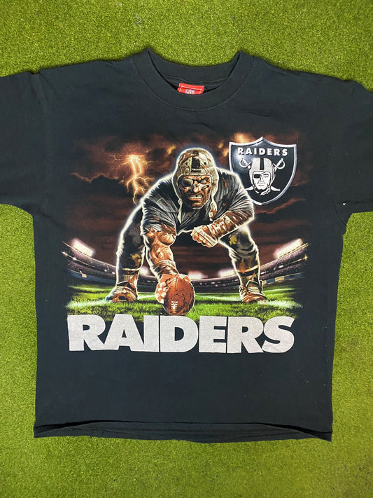 00s Oakland Raiders - Vintage NFL T-Shirt (Large) 