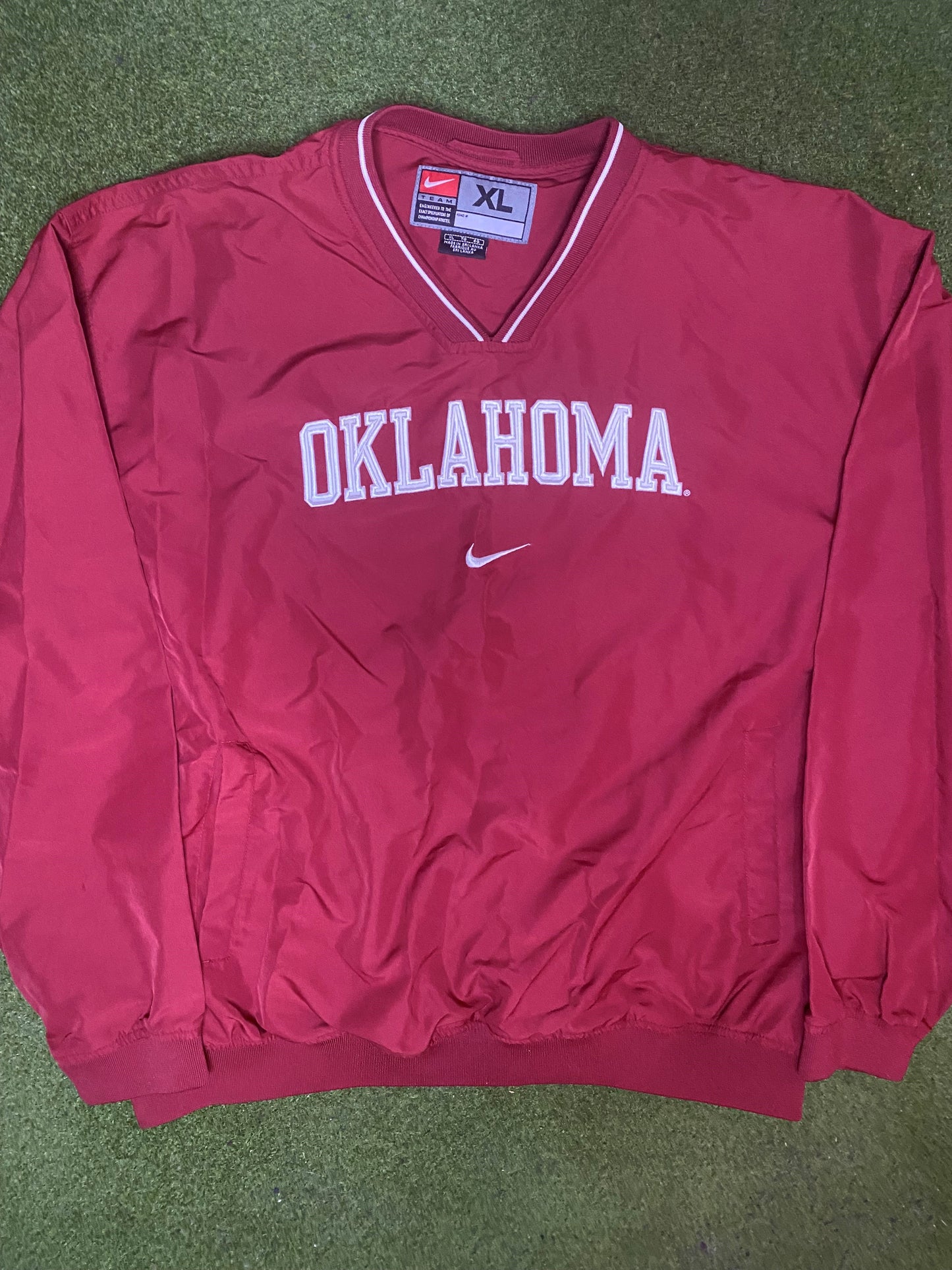 00s Oklahoma Sooners - Nike - Vintage College Pullover (XL)