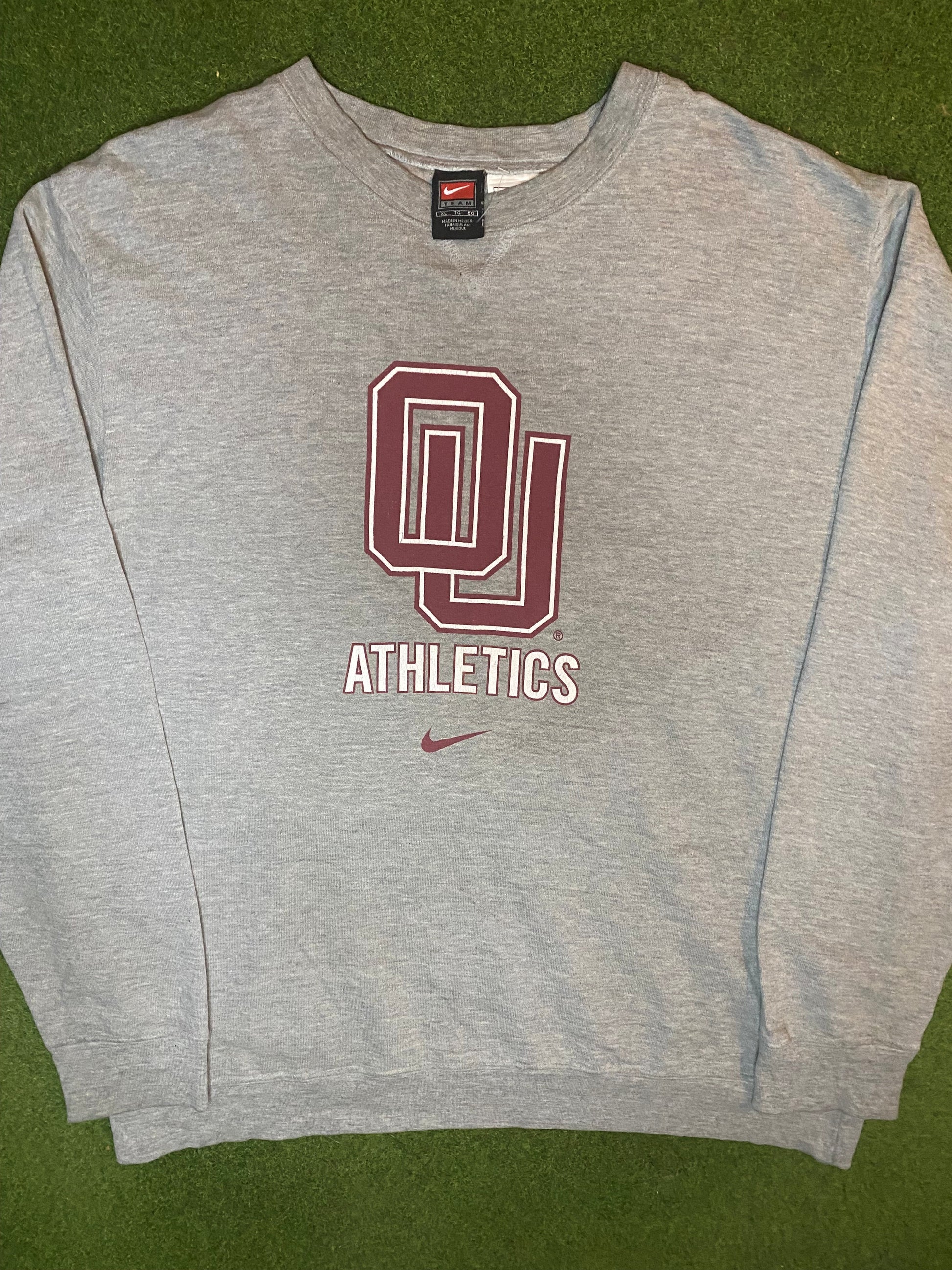 00s Oklahoma Sooners - Nike - Vintage College Sweatshirt (XL)