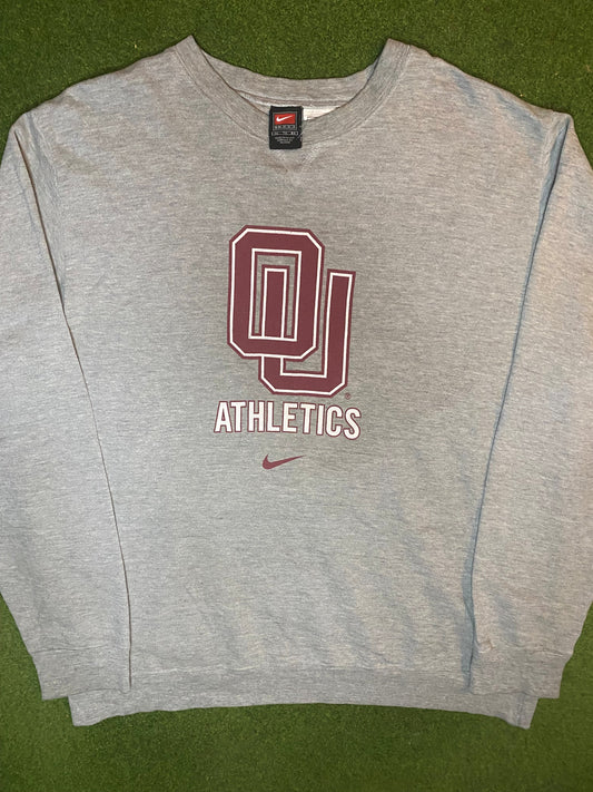 00s Oklahoma Sooners - Nike - Vintage College Sweatshirt (XL) Gametime Vintage