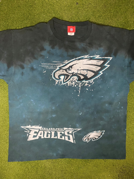00s Philadelphia Eagles - Vintage NFL T Shirt (2XL) - Gametime Vintage