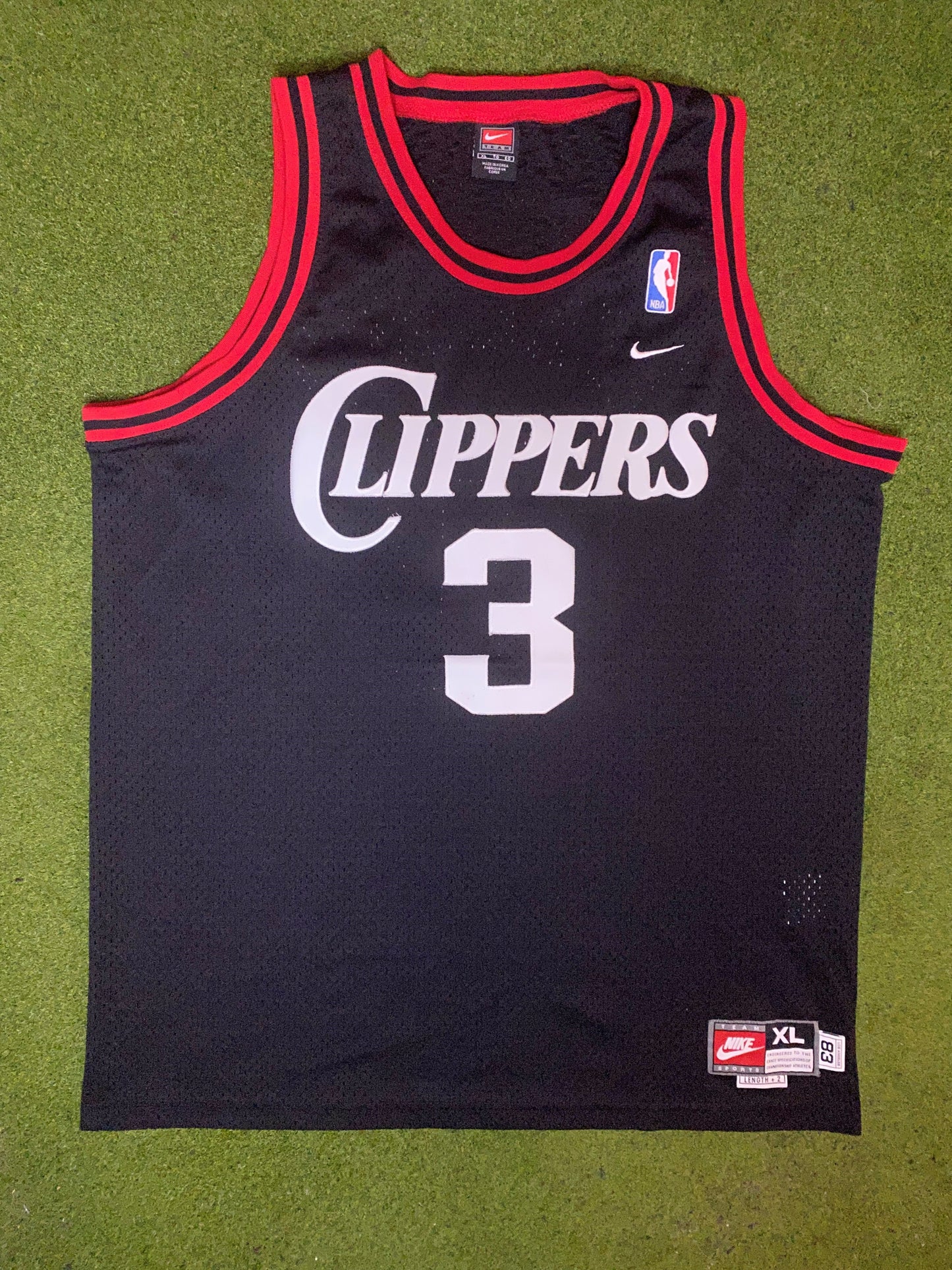 2000-2004 Los Angeles Clippers - Quentin Richardson #3 - Nike - Vintage NBA Jersey (XL)