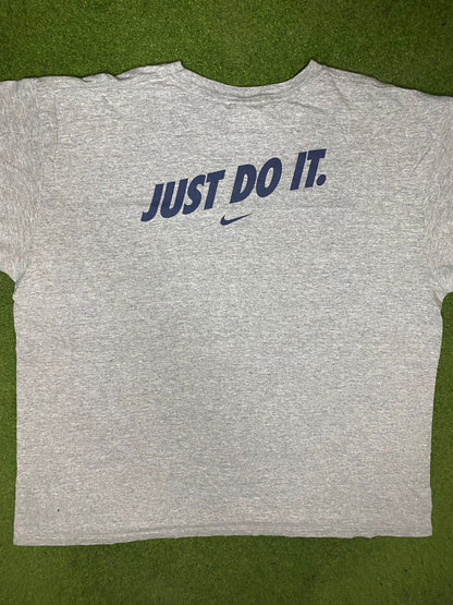 00s Rice Owls - Nike - Vintage College Basketball T-Shirt (XL) - Gametime Vintage