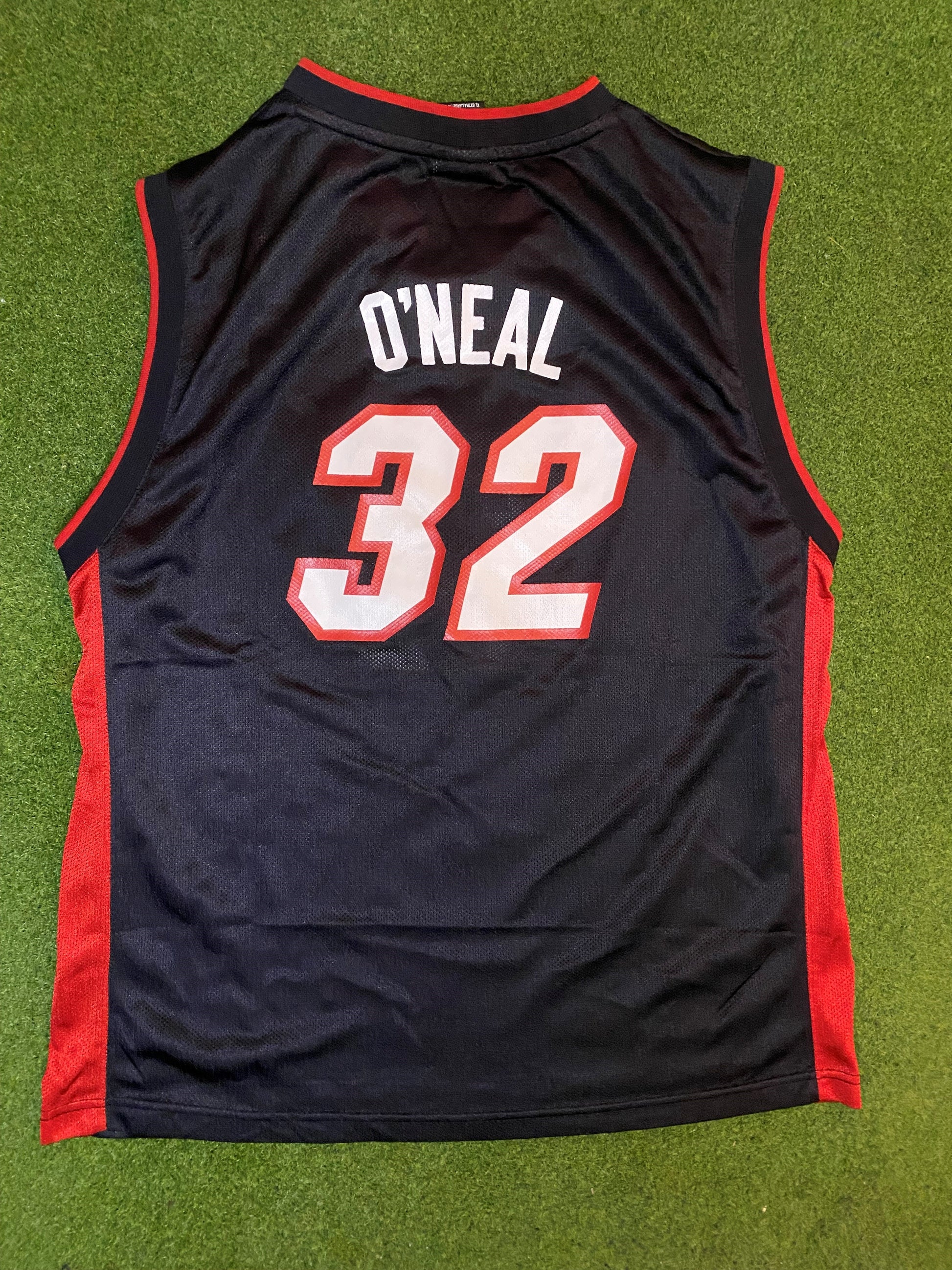 00s Shaquille O'Neal - Miami  Heat #32 - Reebok - Vintage NBA Jersey (Youth XL) 