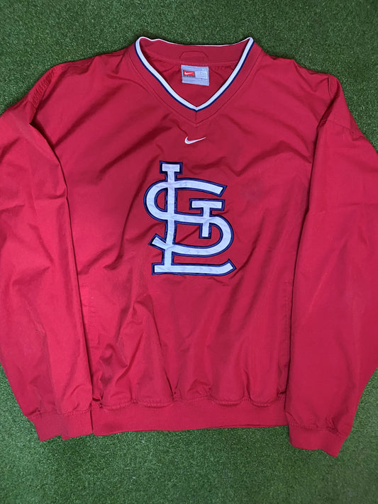 00s St. Louis Cardinals - Nike - Vintage MLB Pullover (XL)