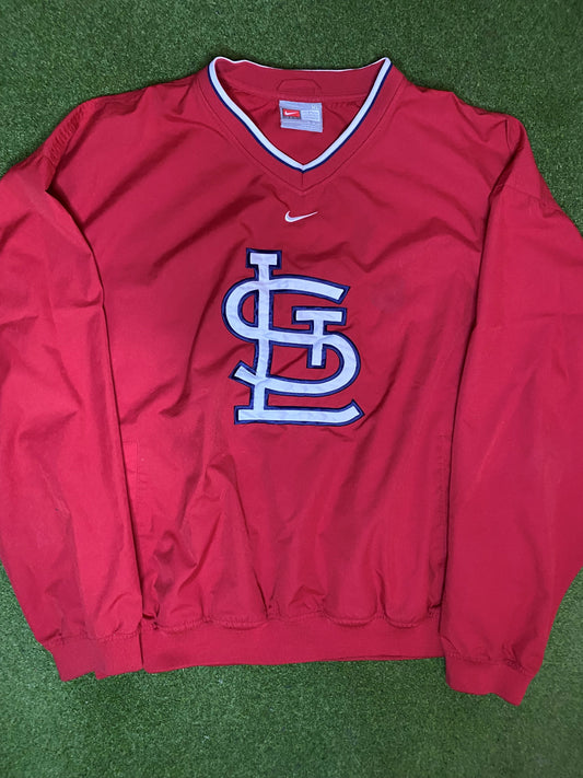 00s St. Louis Cardinals - Nike - Vintage MLB Pullover (XL) 