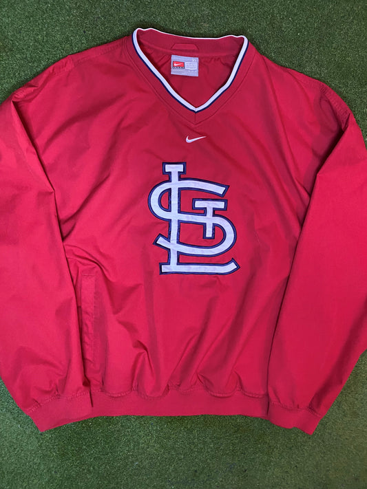 00s St. Louis Cardinals - Nike - Vintage MLB Pullover (XL) 