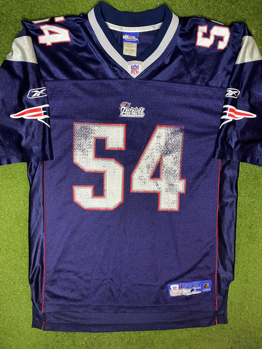 00s New England Patriots - Tedy Bruschi #54 - Reebok - Vintage NFL Jersey (Large)