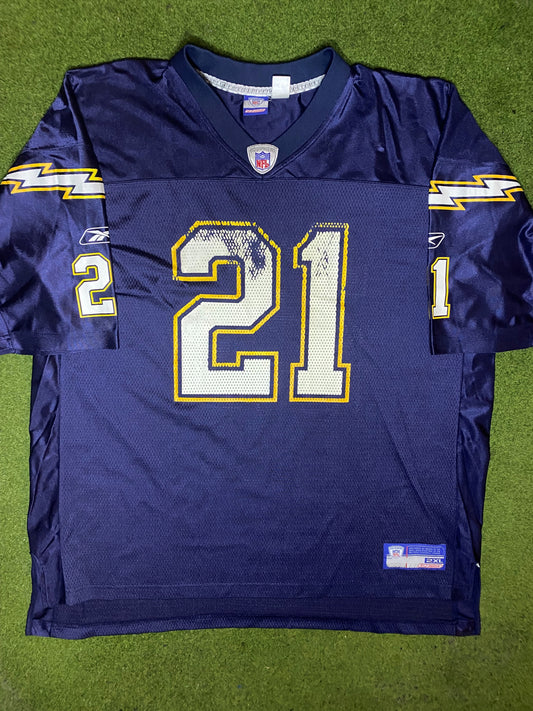 00s San Diego Chargers - LaDainian Tomlinson #21 - Reebok - Vintage NFL Jersey (2XL) Gametime Vintage