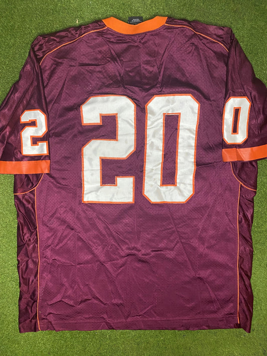 00s Virginia Tech Hokies - Authentic Stitched - Vintage College Football Jersey (XL) - Gametime Vintage