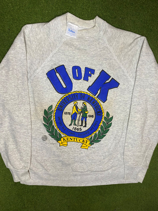 1988 Kentucky Wildcats - Vintage University Sweatshirt (XL) 