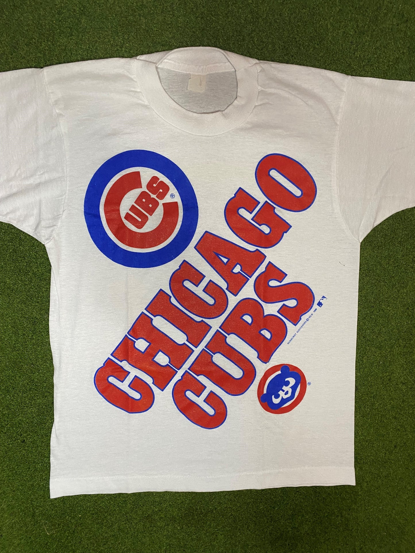 1989 Chicago Cubs - Vintage MLB T-Shirt (Small)