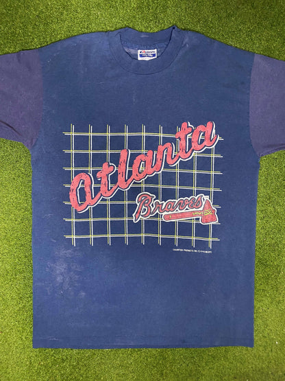 1990 Atlanta Braves - Vintage MLB T-Shirt (Large)