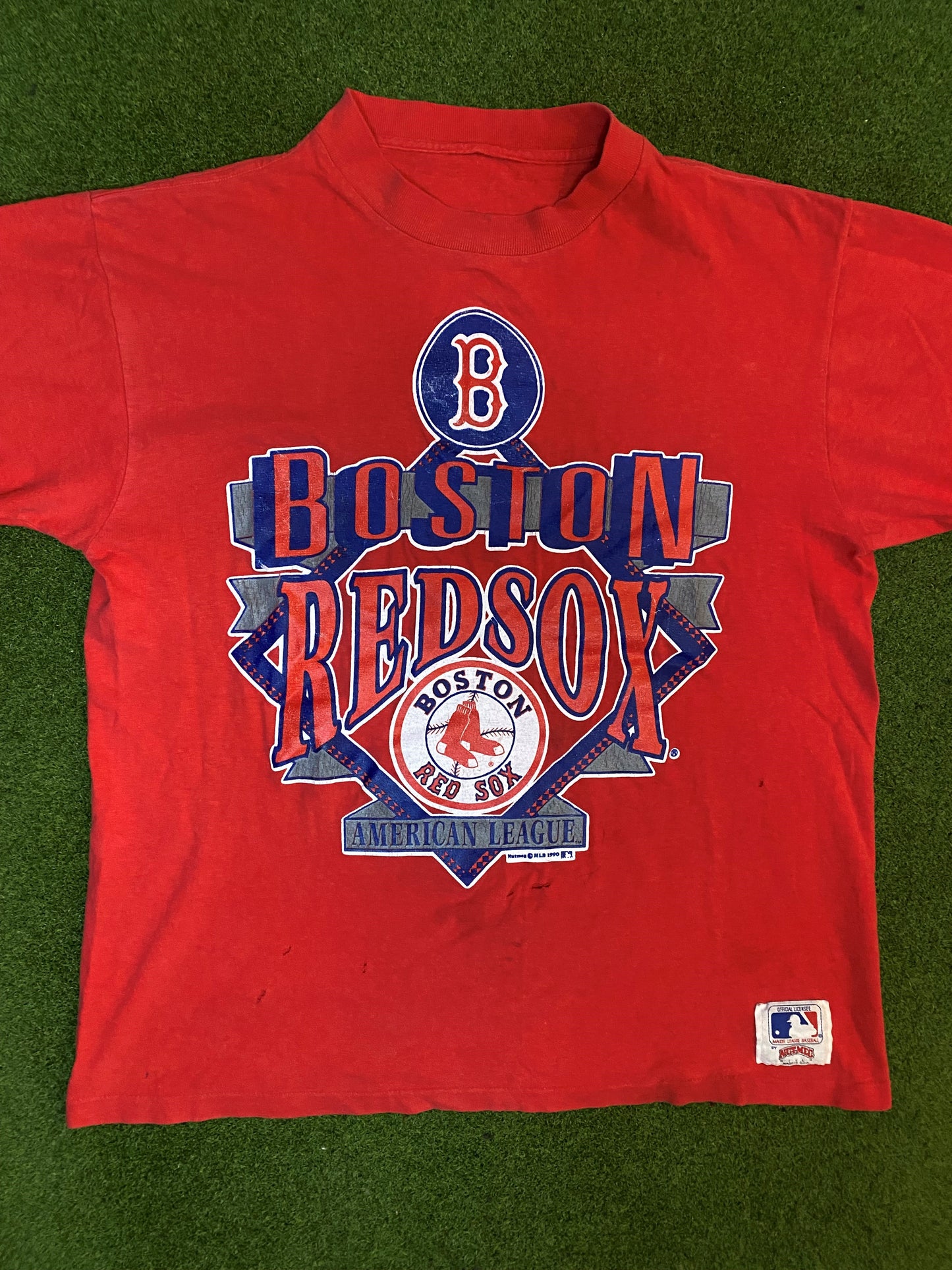 1990 Boston Red Sox - Vintage MLB T-Shirt (Large)
