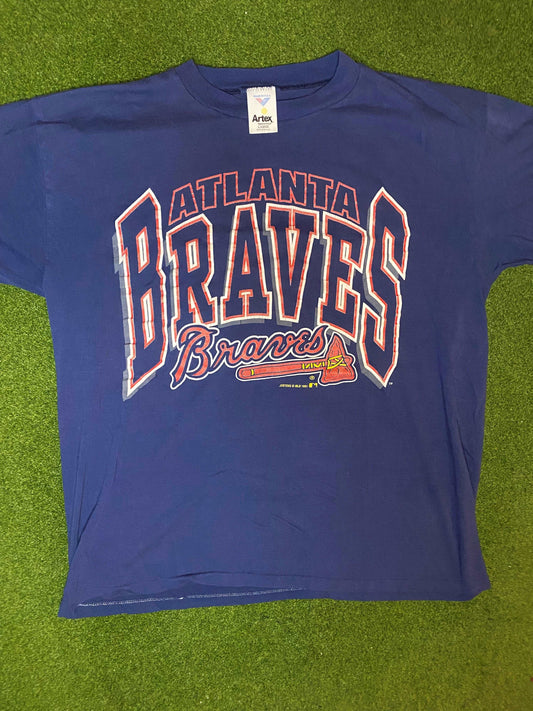 1991 Atlanta Braves - Vintage MLB T-Shirt (Large)