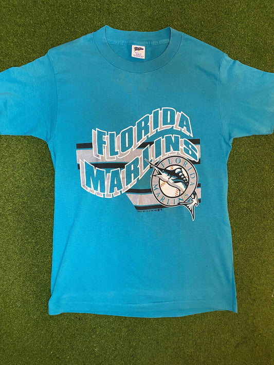 1991 Florida Marlins - Vintage MLB T-Shirt (Medium)