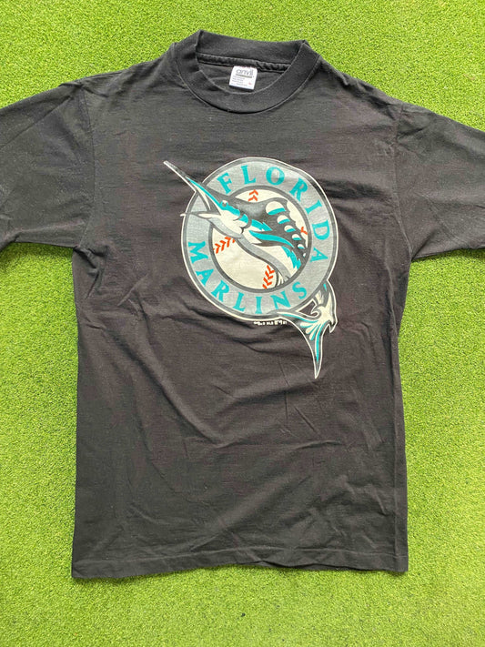 1991 Florida Marlins - Vintage MLB T-Shirt (Large)