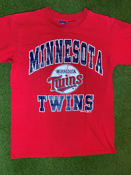 1996 Minnesota Twins - Vintage MLB T-Shirt (Medium) - Gametime Vintage