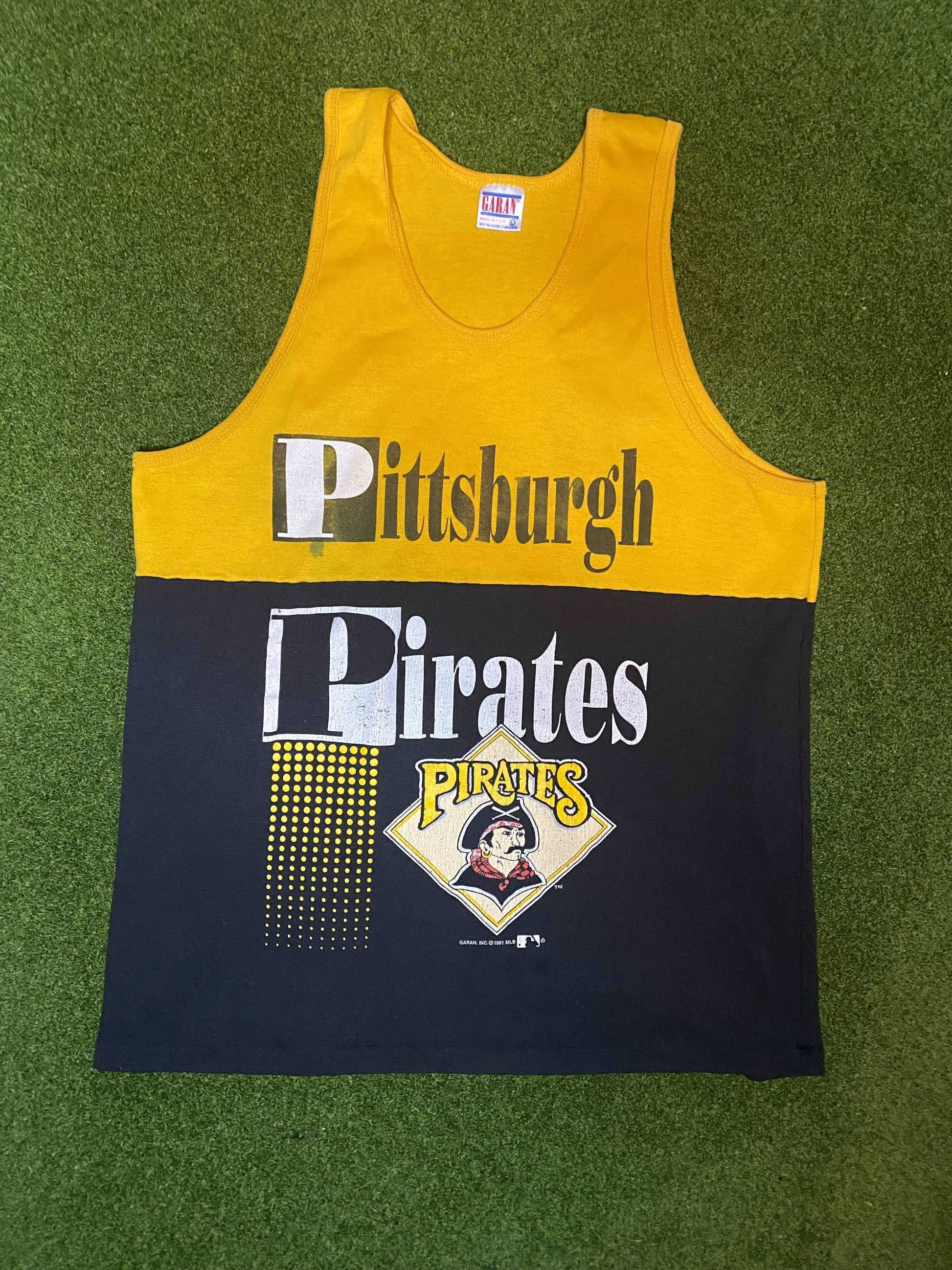 1991 Pittsburgh Pirates - Vintage MLB Tank (Large)