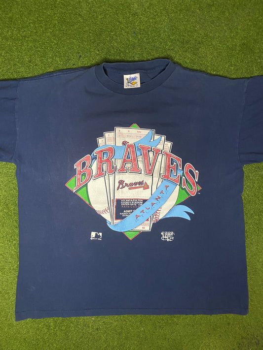 1992 Atlanta Braves - Vintage MLB T Shirt (XL)