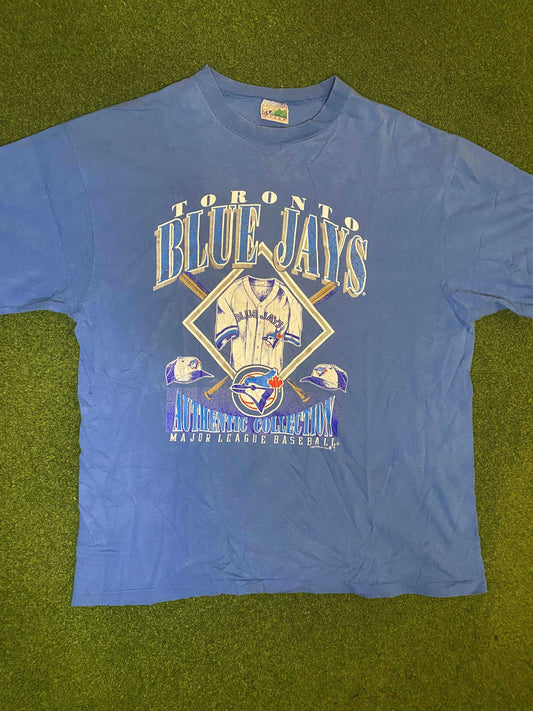 1992 Toronto Blue Jays - Vintage MLB Tee Shirt (XL) - Gametime Vintage