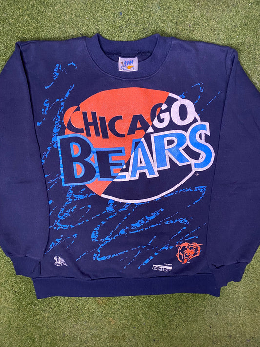 1992 Chicago Bears - Vintage NFL Sweatshirt (Medium)