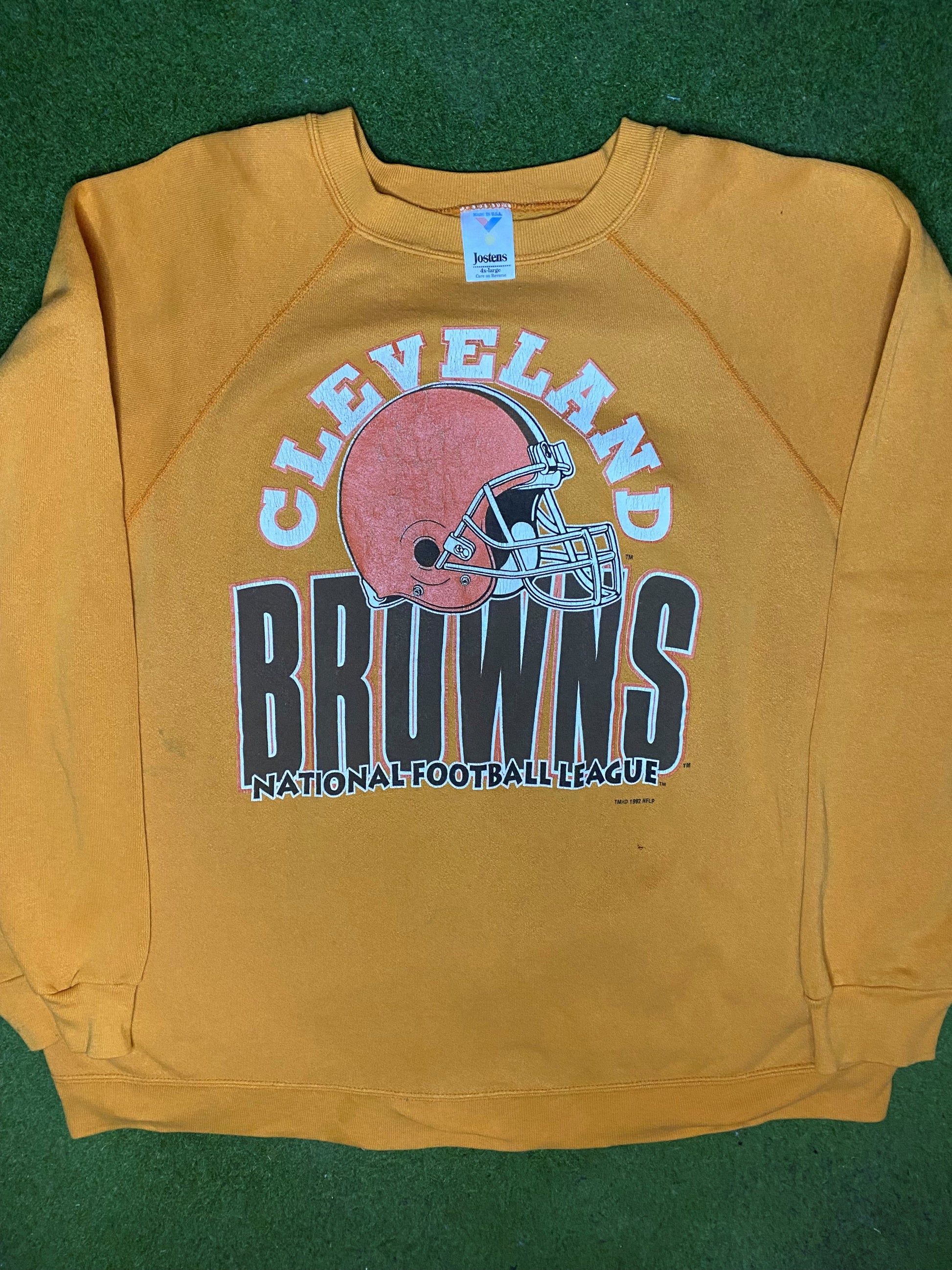 1992 Cleveland Browns - Vintage NFL Sweatshirt (3XL) - Gametime Vintage