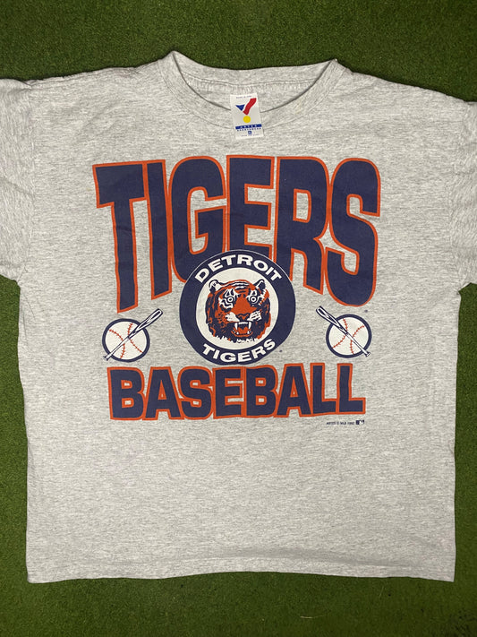 1992 Detroit Tigers - Vintage MLB T Shirt (XL) - Gametime Vintage