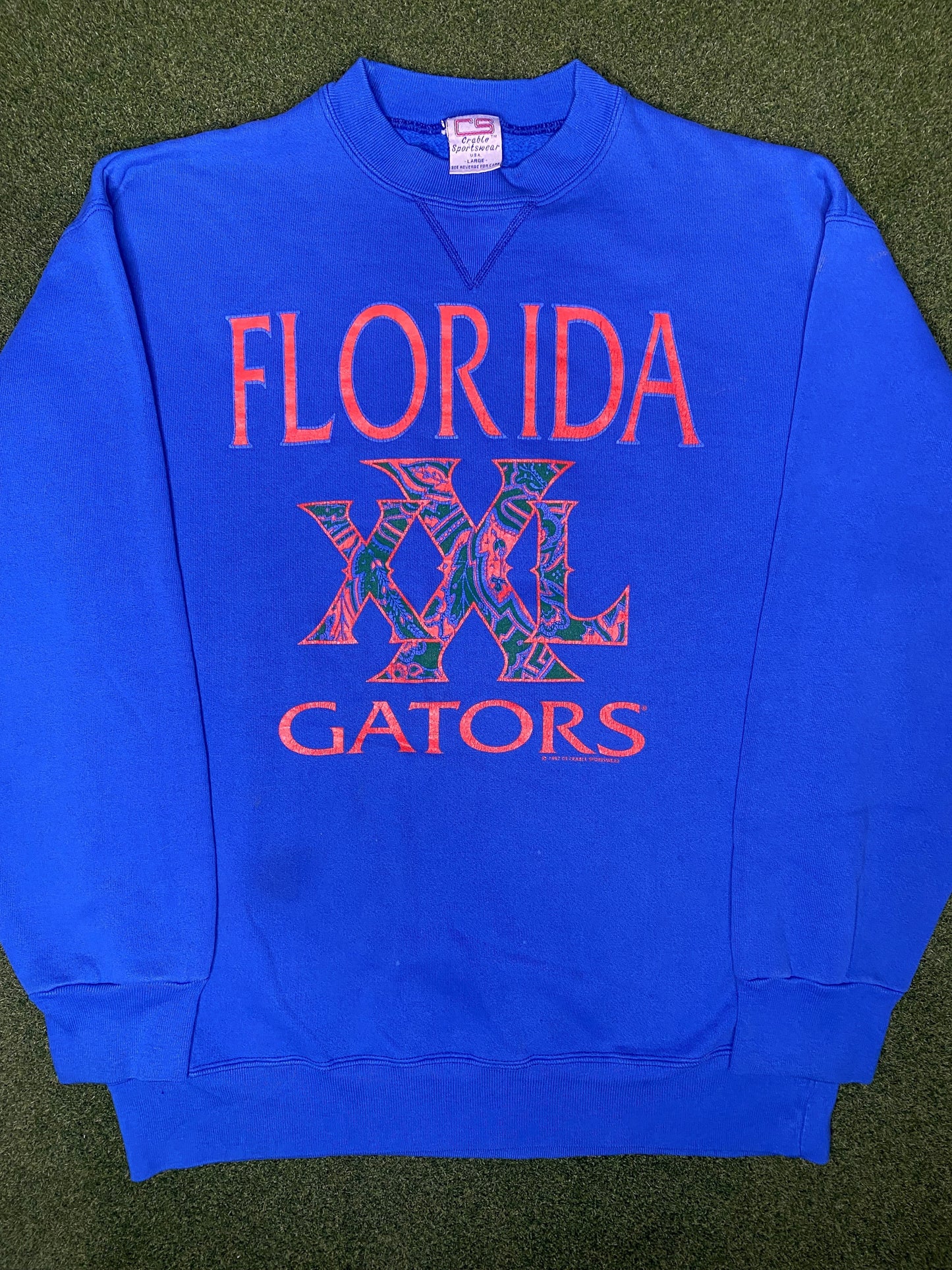 1992 Florida Gators - Vintage College Crewneck Sweatshirt (Large)