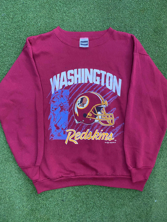 1992 Washington Redskins - Vintage NFL Crewneck Sweatshirt (XL) Gametime Vintage