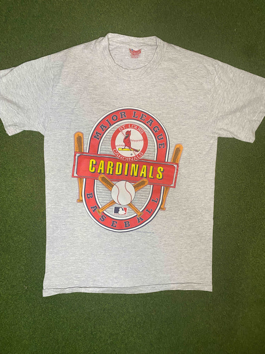 1992 St. Louis Cardinals - Vintage MLB Tee Shirt (Medium)