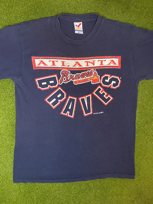 1993 Atlanta Braves - Vintage MLB Tee (Large)