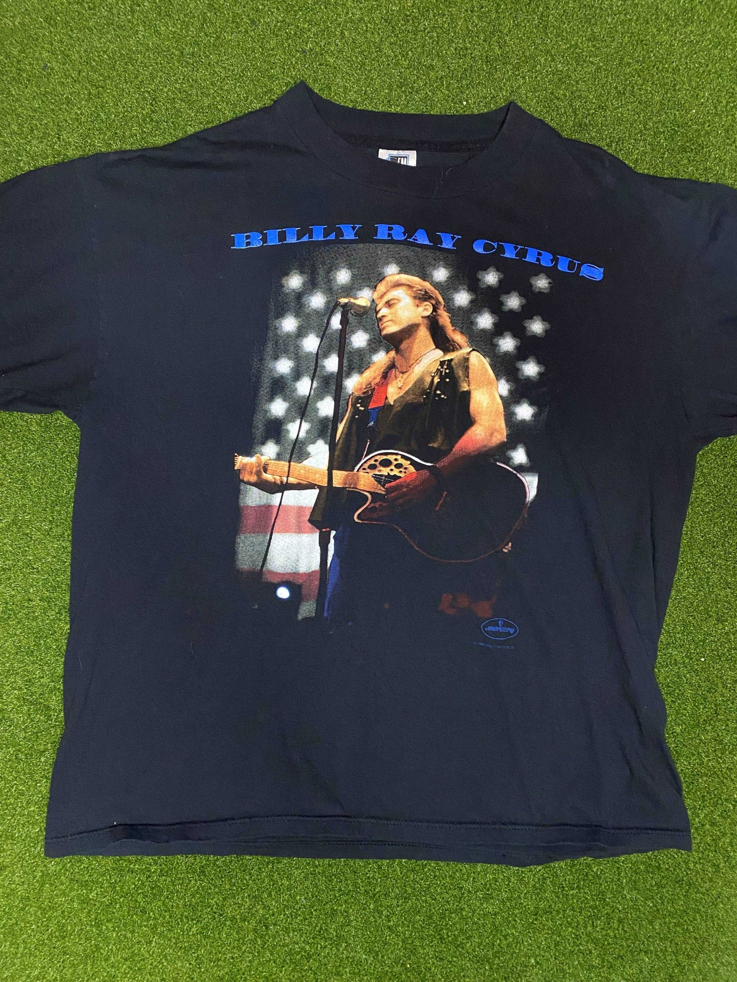 1993 Billy Ray Cyrus - I Aint Your Dog No More Tour - Vintage Band Tee Shirt (XL)