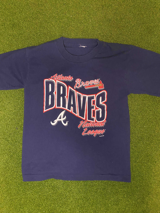 1993 Atlanta Braves - Vintage MLB Tee Shirt (Small)