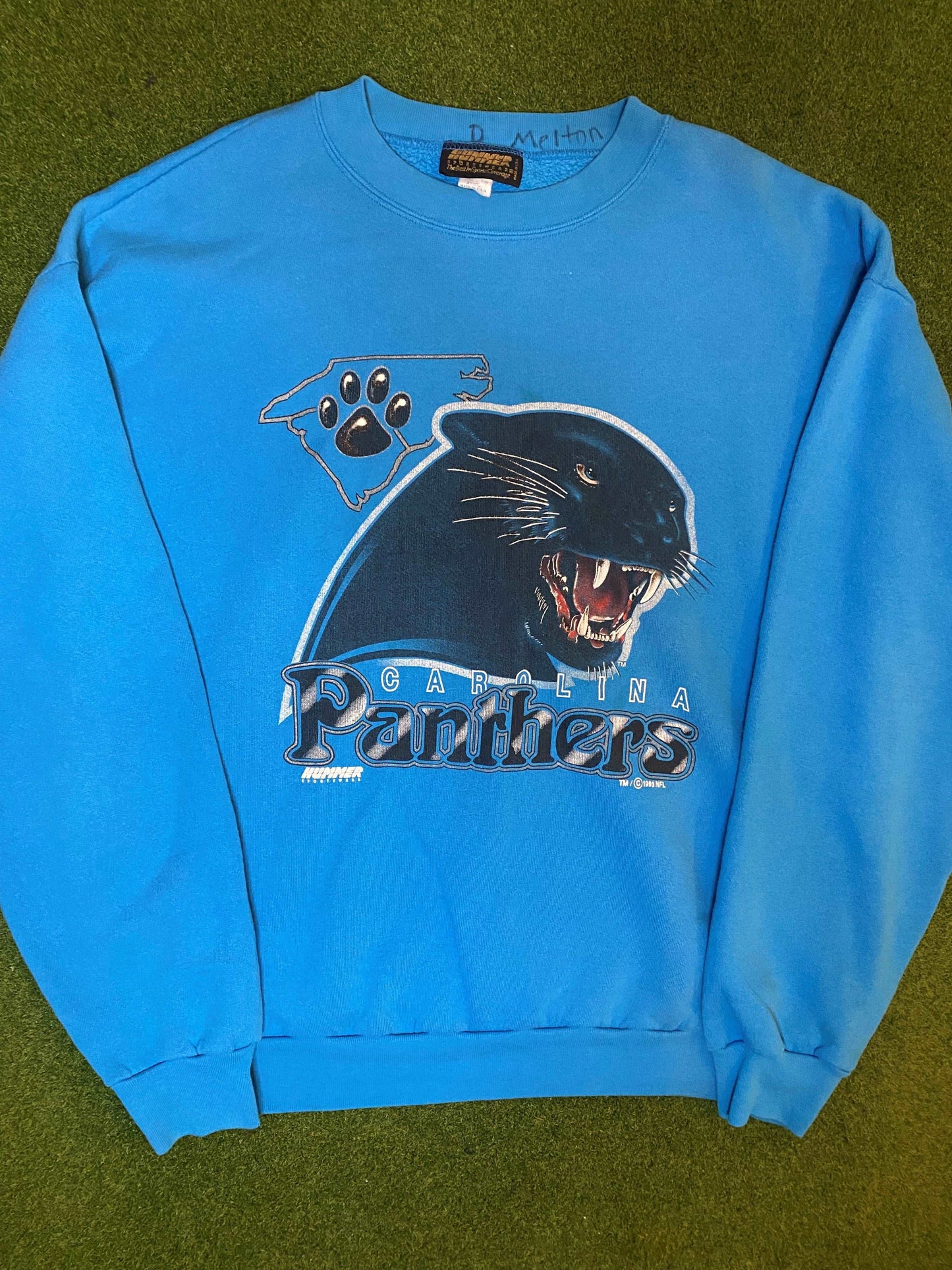 1993 Carolina Panthers - Vintage NFL Sweatshirt (2XL) Gametime Vintage