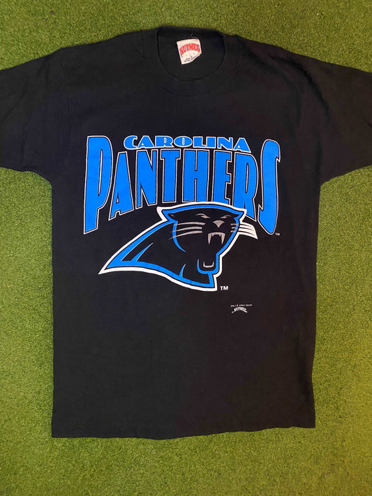 1993 Carolina Panthers - Vintage NFL T-Shirt (Medium) Gametime Vintage