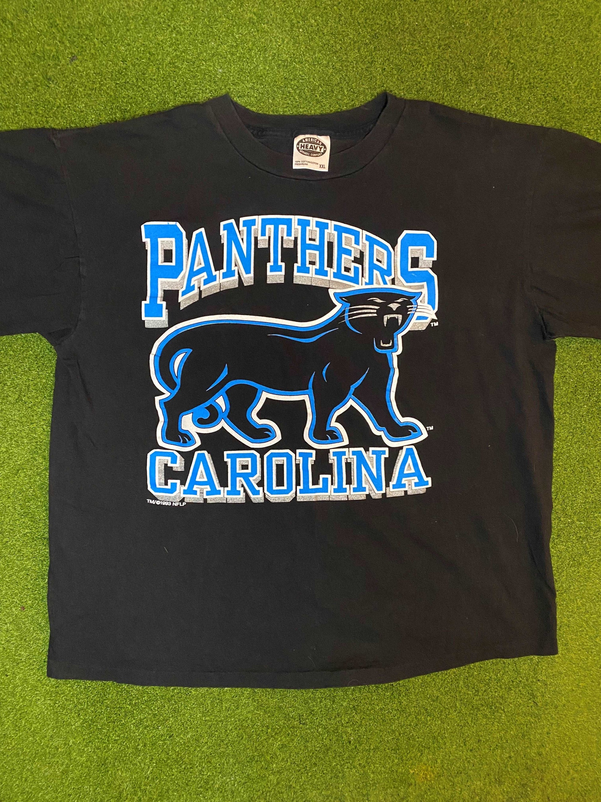 1993 Carolina Panthers - Vintage NFL T-Shirt (2XL)