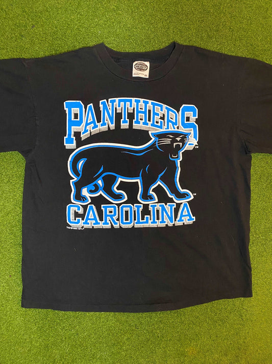 1993 Carolina Panthers - Vintage NFL T-Shirt (2XL) Gametime Vintage