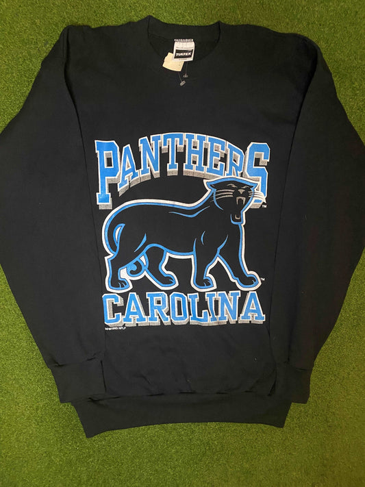 1993 Carolina Panthers - NWT - Vintage NFL Crewneck Sweatshirt (XL) Gametime Vintage