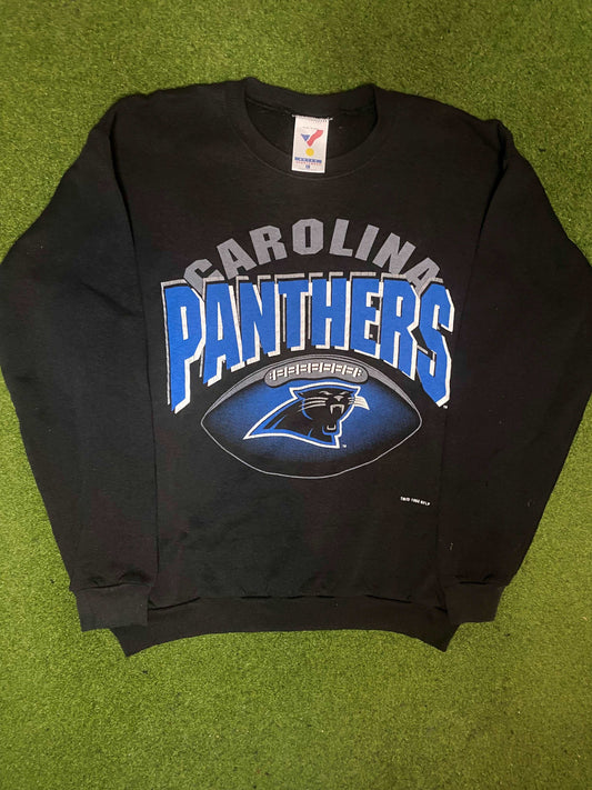 1993 Carolina Panthers - Vintage NFL Crewneck Sweatshirt (Large) Gametime Vintage